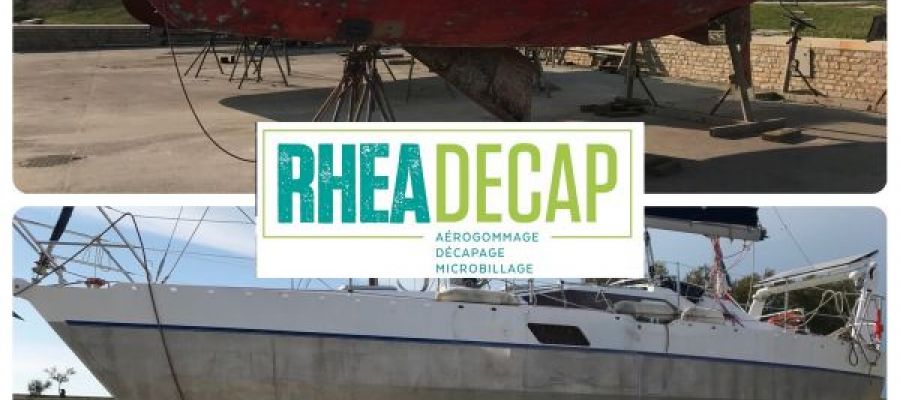 Décapage retrait antifouling carene carenage bateau voilier vendée peinture coque aluminium